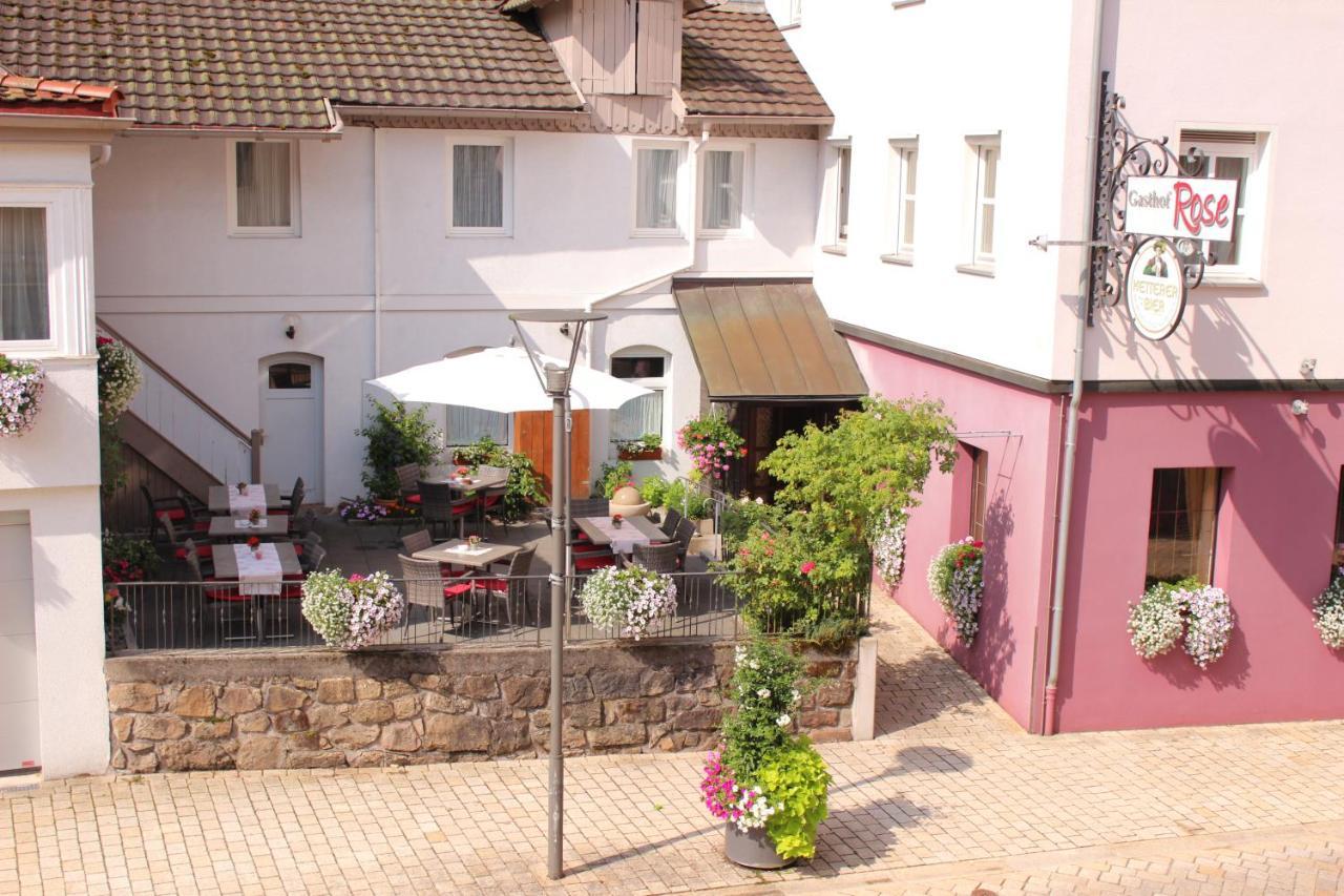 Gasthof Rose Горнберґ Екстер'єр фото